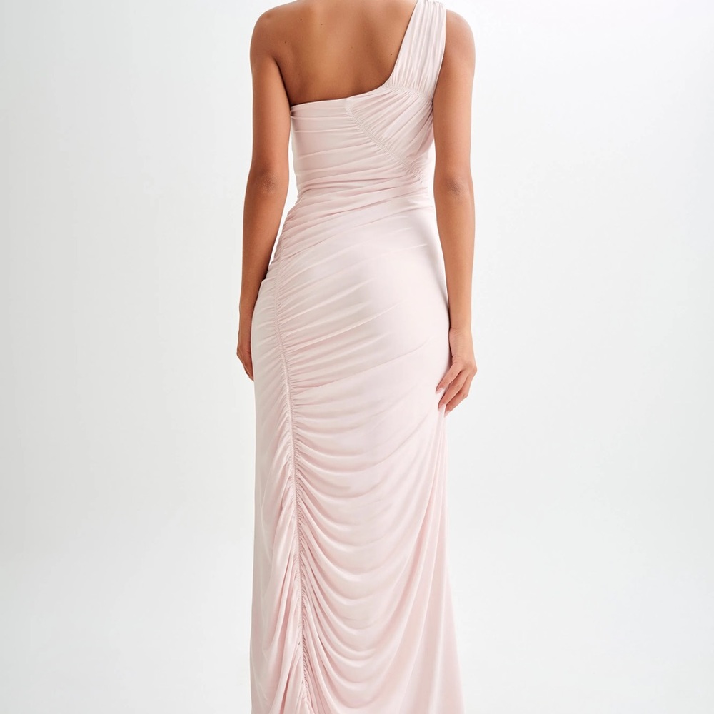 Meshki Capri Gathered Dress - Pink